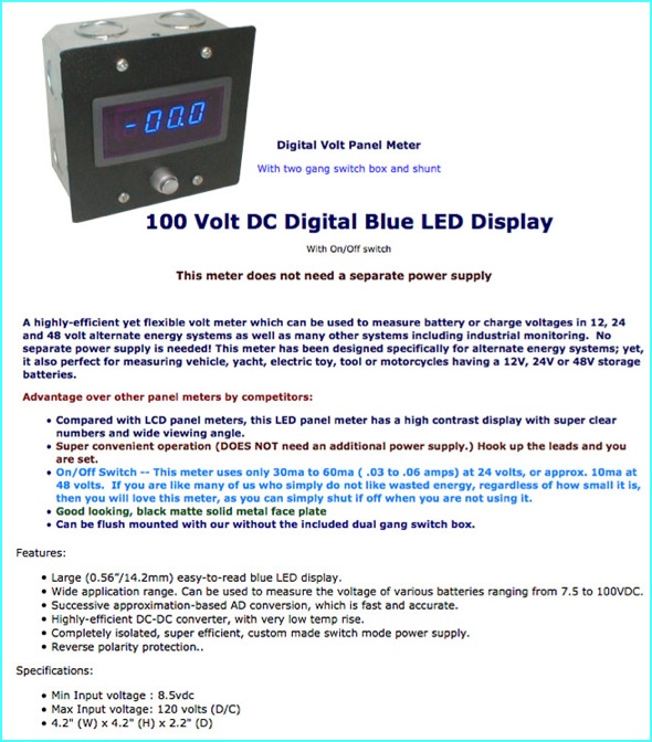 100VDC-LED-VoltMeter